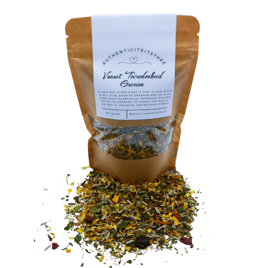 Vanuit Tevredenheid Groeien - thee