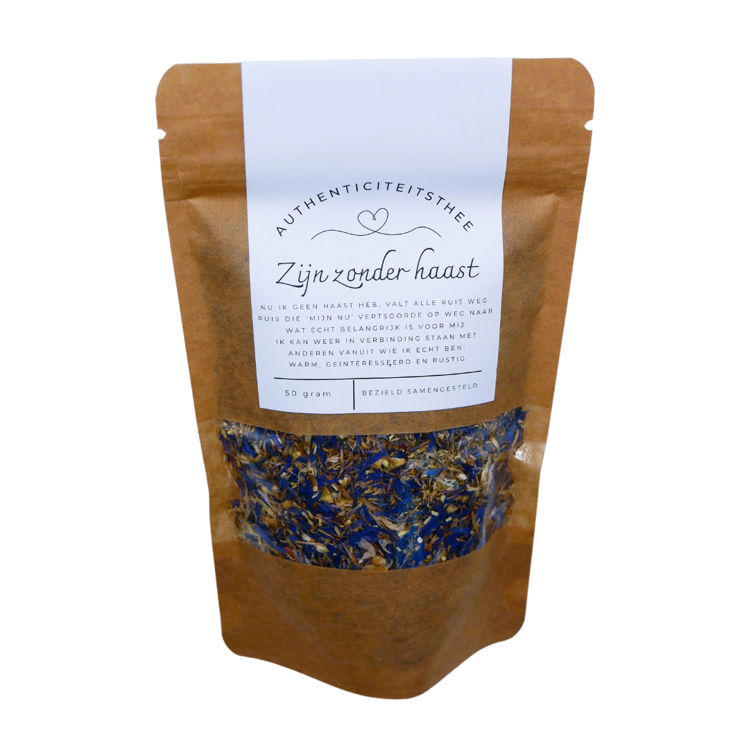 Zijn zonder haast - thee