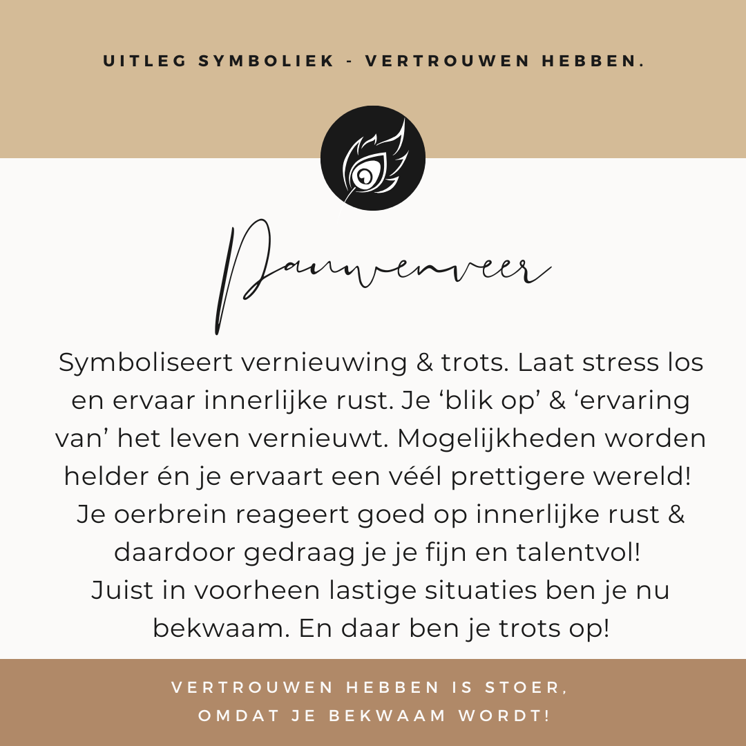 Vertrouwen hebben - thee