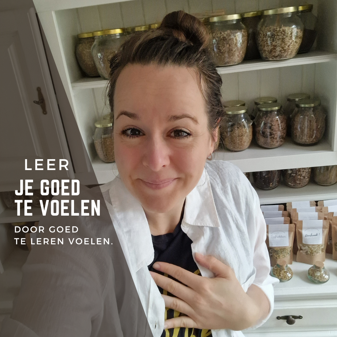 Leer je goed te voelen - door goed te leren voelen. Levensverliefdheid-thee en ritueel maken dat makkelijker. Voel weer hoe lichtheid voelt. 